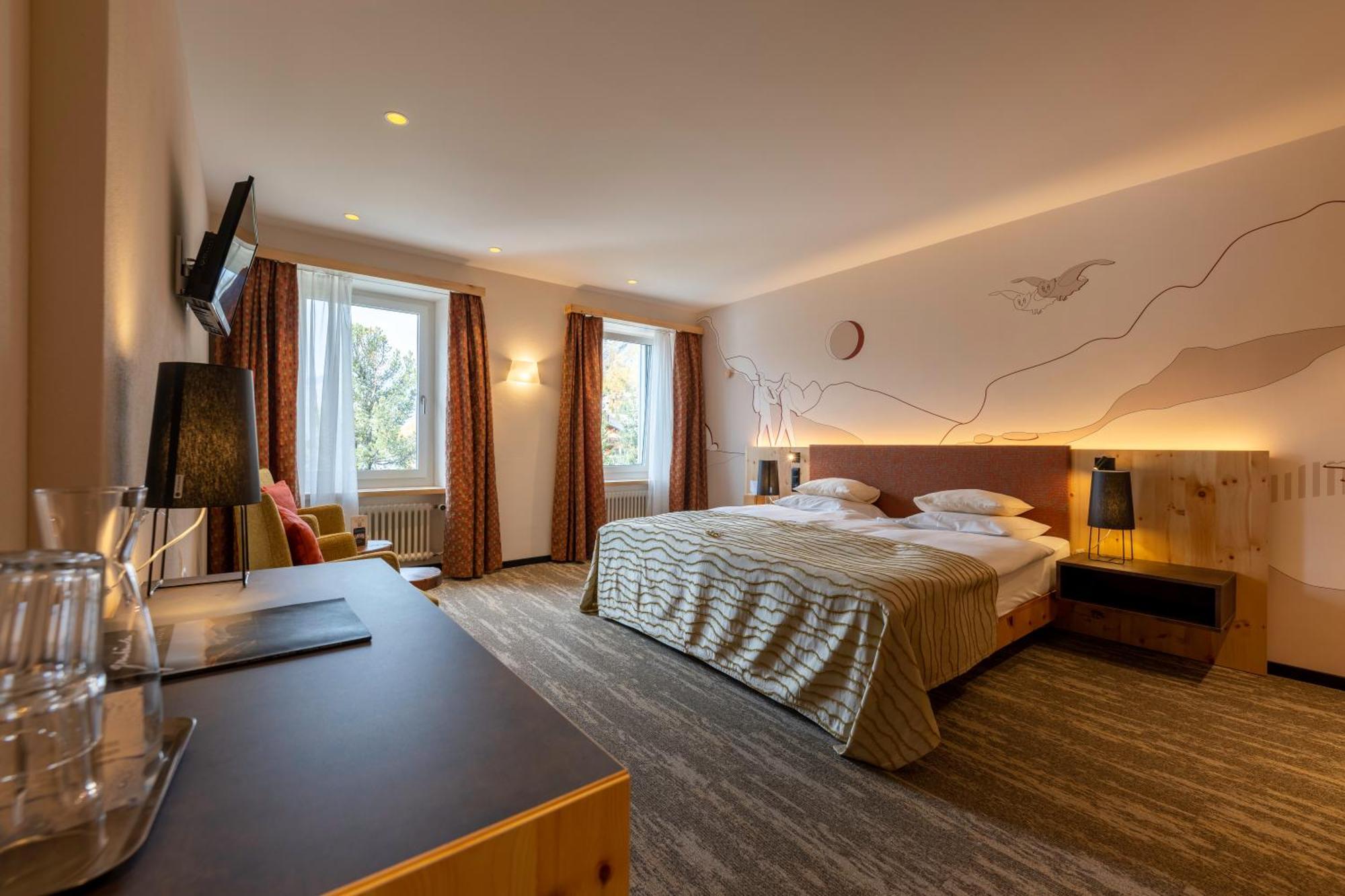 Sporthotel Pontresina Rum bild